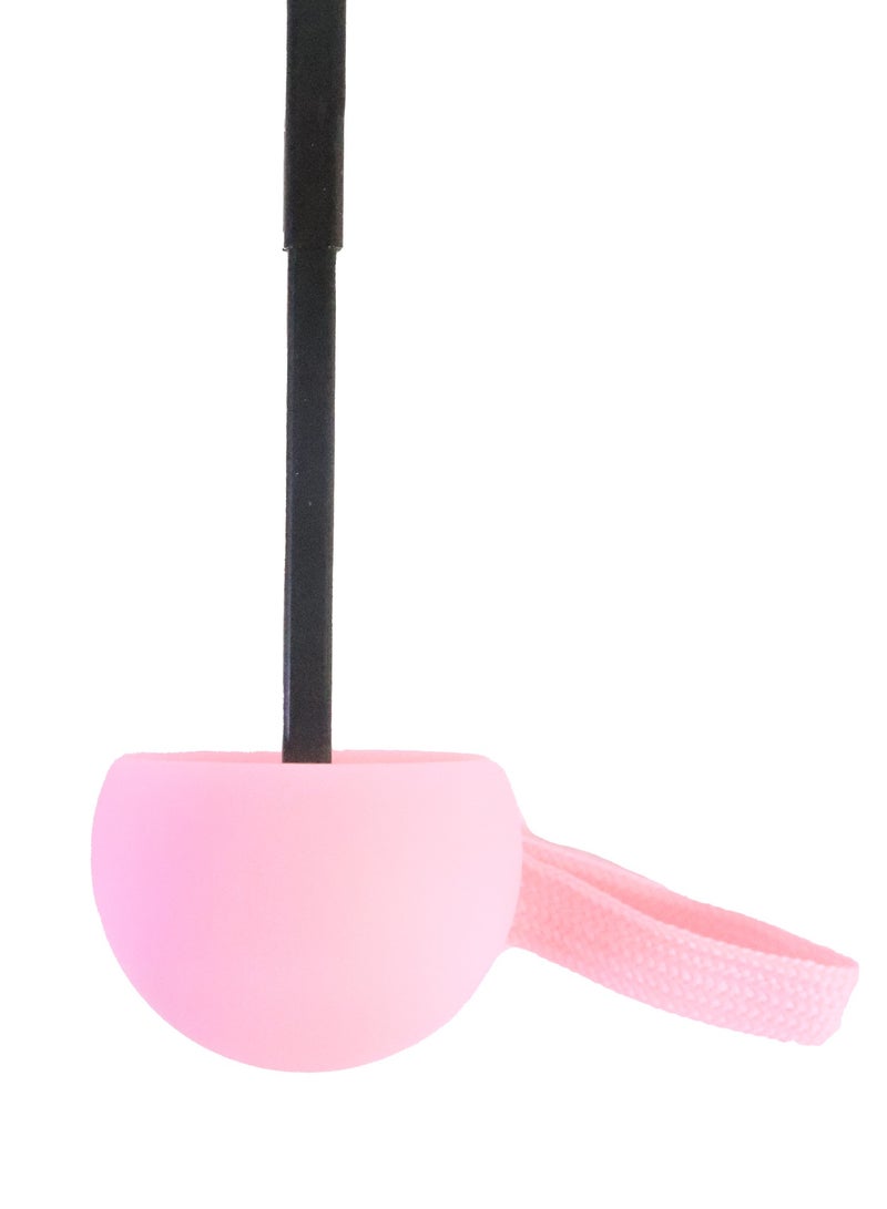 بيج ديزاين مظلة بيج ديزاين مودز أب الوردية الصغيرة، فتح وإغلاق يدوي، مقاومة للرياح، حجم صغير، تصميم أنيق - Image 3