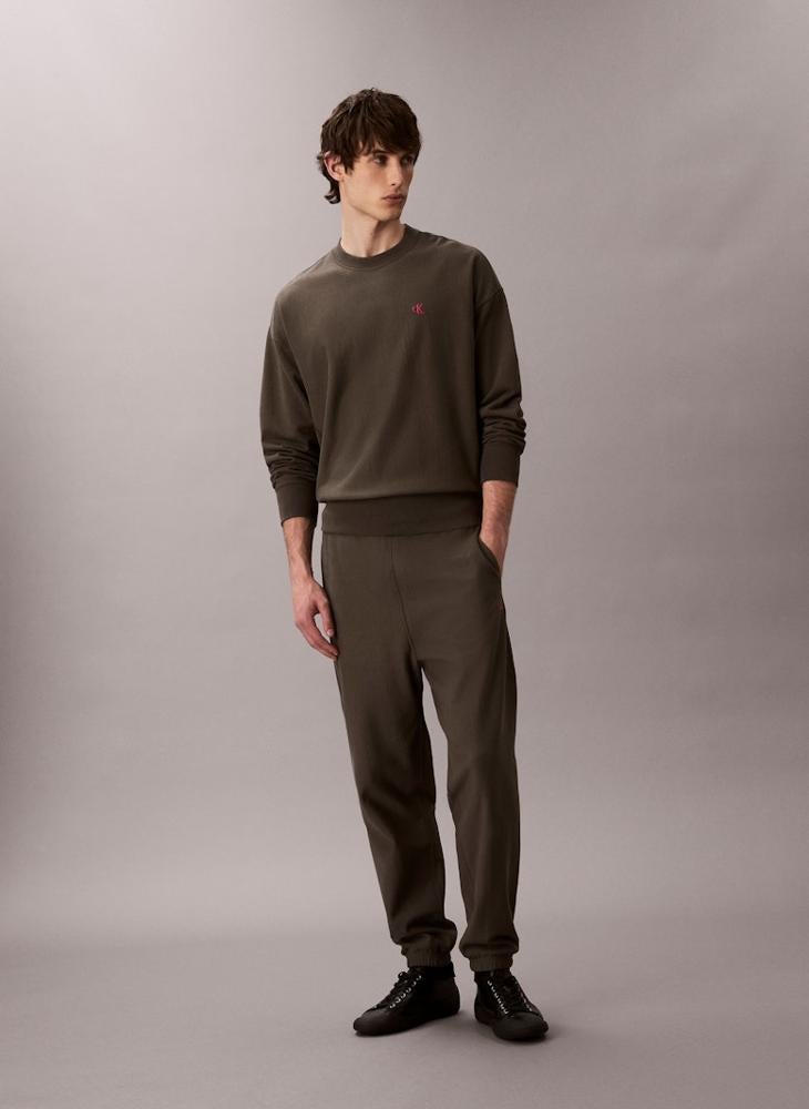 Calvin Klein Jeans Premium Terry Monogram Sweatshirt - Image 5