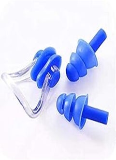 OR 1 Set Waterproof Soft Silicone Swimming Set Nose Clip Ear Plug Tool 