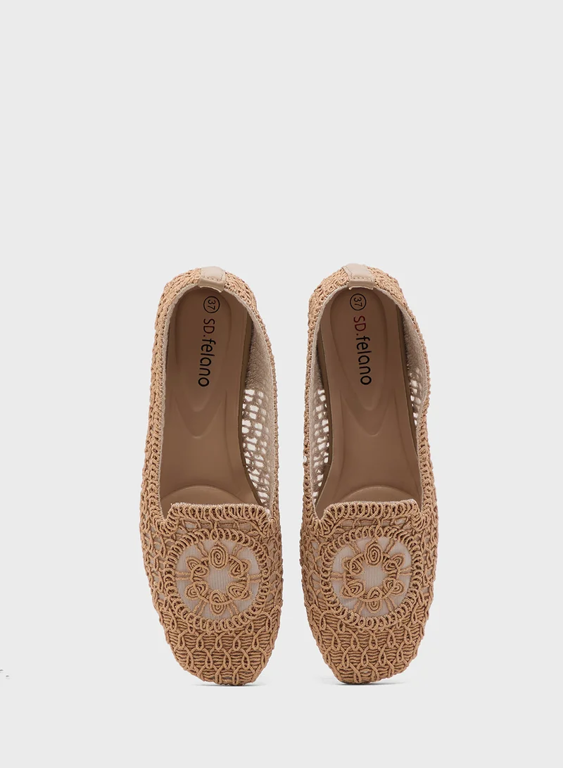 SD.Felano Summer Flat Slip On