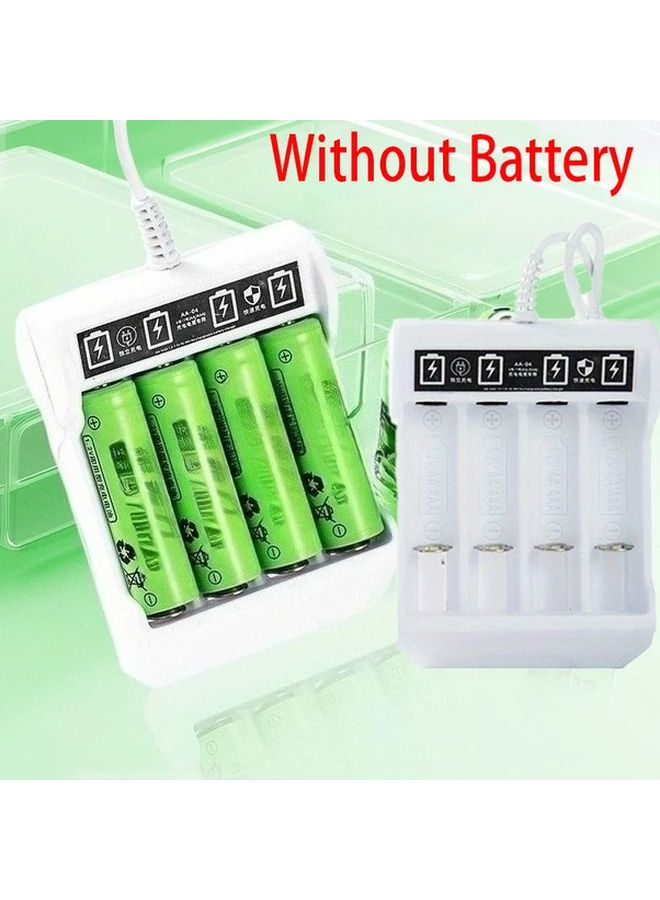 USB Rechargeable Battery Pack White Compact Design 36V High Capacity Safe Charging For Household Gadgets Electronics Toys And Portable Devices - Image 2
