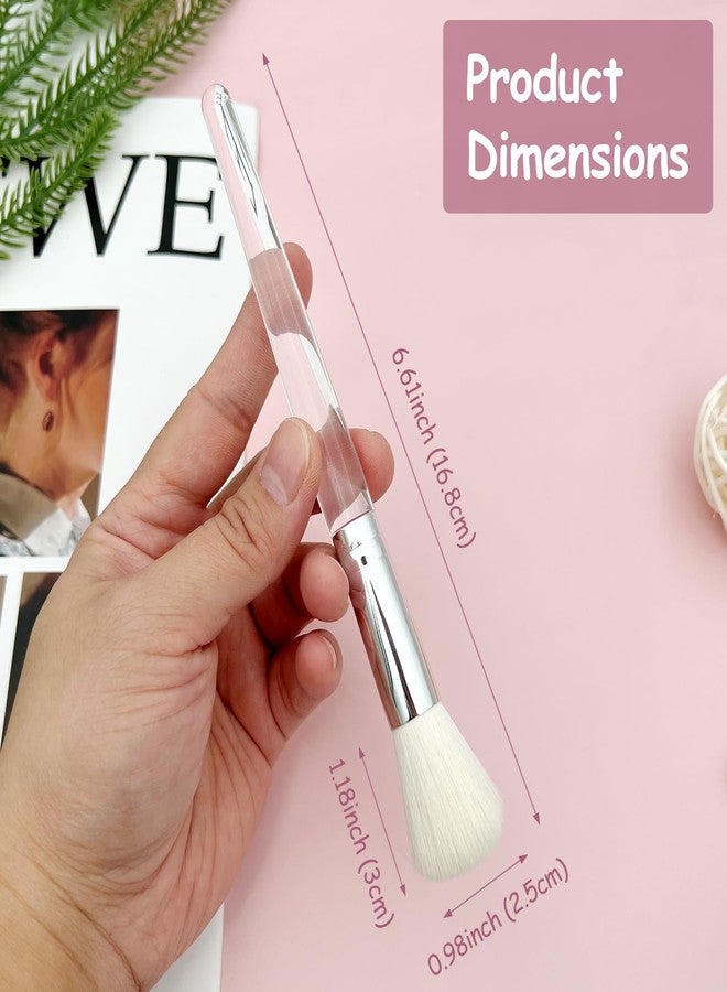 Brvlsoc Large Precision Powder Brush – Soft Makeup Brush for Loose & Pressed Powder, Bronzer, Blush & Highlight - Image 3