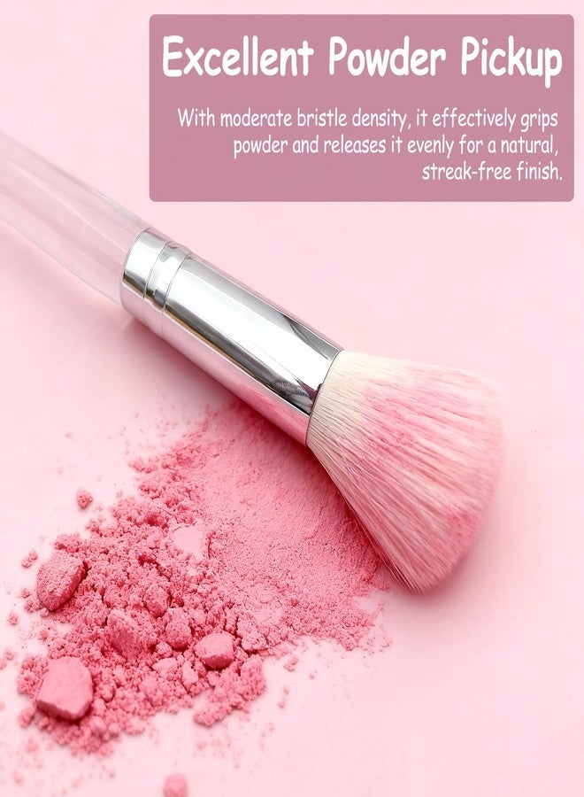 Brvlsoc Large Precision Powder Brush – Soft Makeup Brush for Loose & Pressed Powder, Bronzer, Blush & Highlight - Image 5