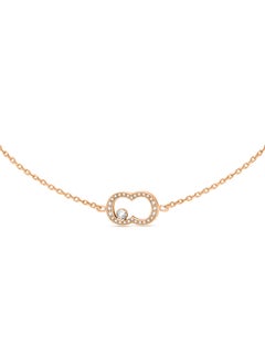 CERRUTI 1881 Bianca Rose Gold-Plated Necklace with Motif Pendant for Women  - Image 2