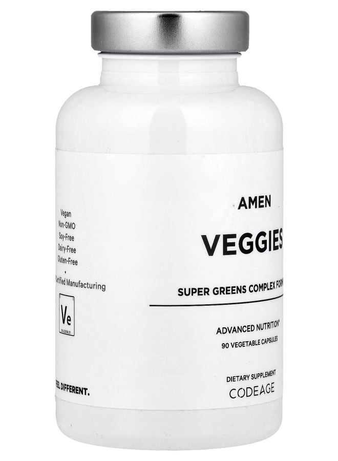 Codeage Amen Veggies 90 Vegetable Capsules - Image 2