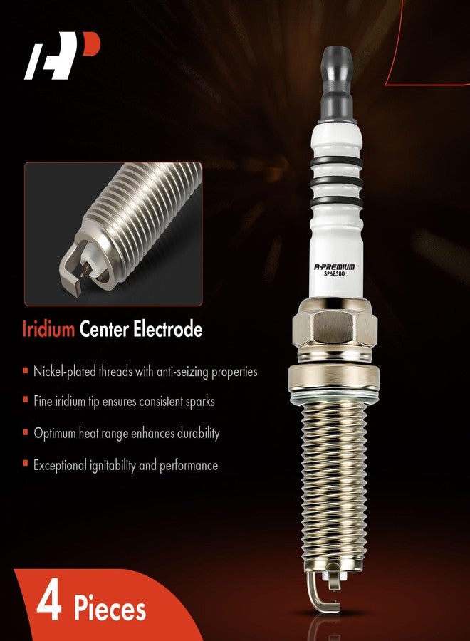 A-Premium Double Iridium Spark Plug Compatible with Lexus IS250 2006-2015, IS300 2016-2017, IS350 2006-2017, GS300 2006, GS350 2007-2011 2013-2015, GS450h 2007-2011, RC300 2016-2017, RC350, Pack of 6 - Image 3