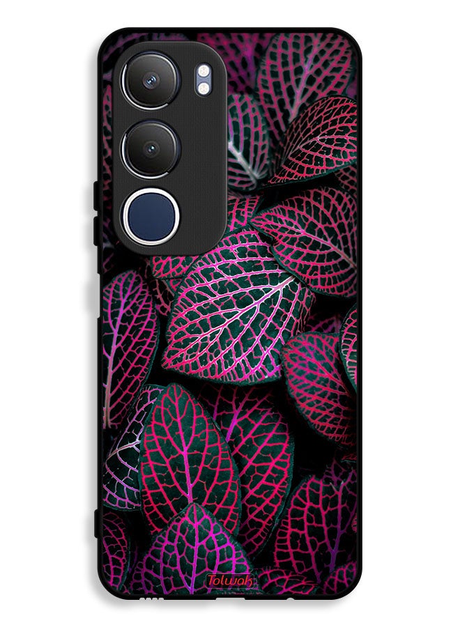 Tolwak Vivo Y19s 4G Protective Case Cover Salja Leaves - Image 1