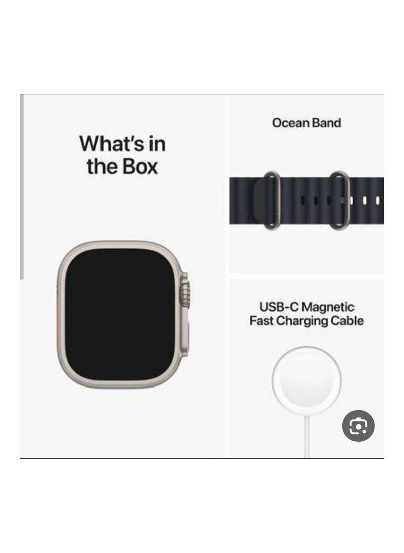 Ultra Series 8 watch, size 49 + 4 different strap