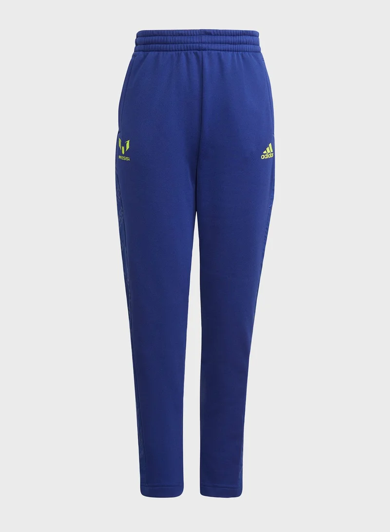 adidas بنطال رياضي بخصر مطاطي