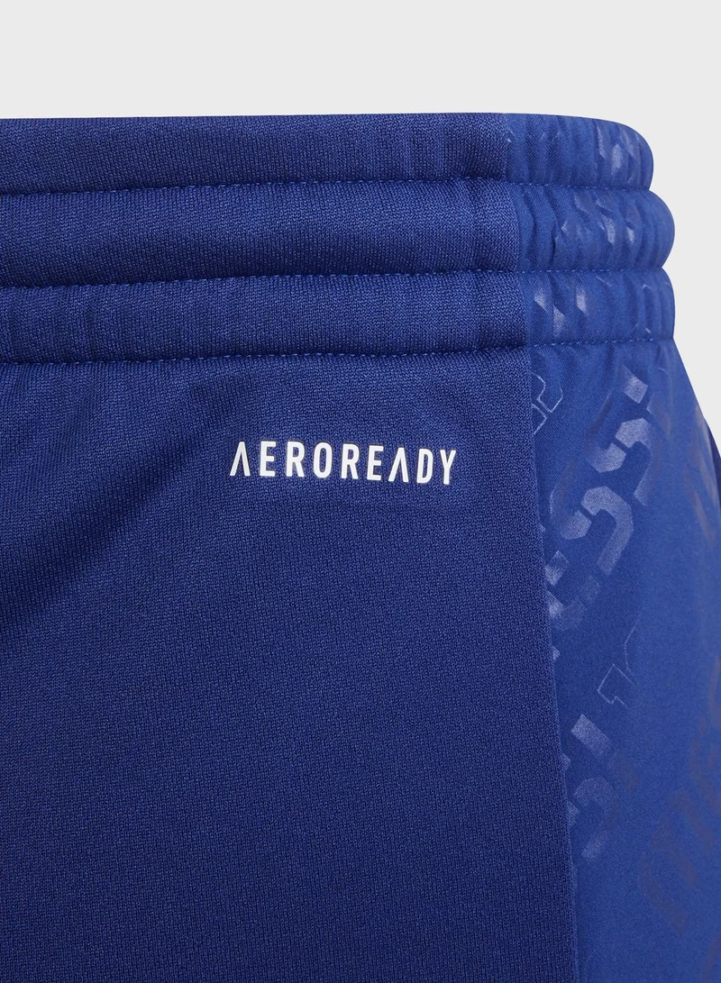 adidas بنطال رياضي بخصر مطاطي
