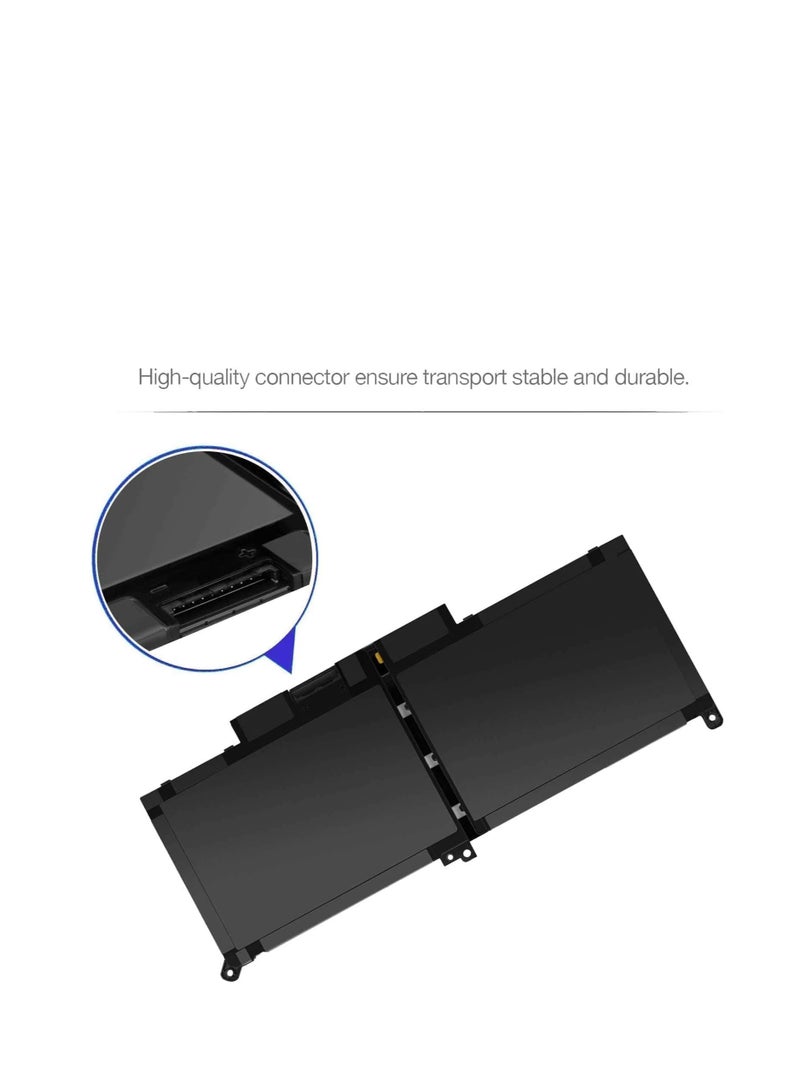 Terabyte Compatible New Replacement F3YGT Battery for //D.ell Latitude 12 7000 7280 7290/13 7000 7380 7390 P29S002/14 7000 7480 7490 P28S P28S001 P73G P73G002 Series DM3WC 0DM3WC DM6WC - Image 3