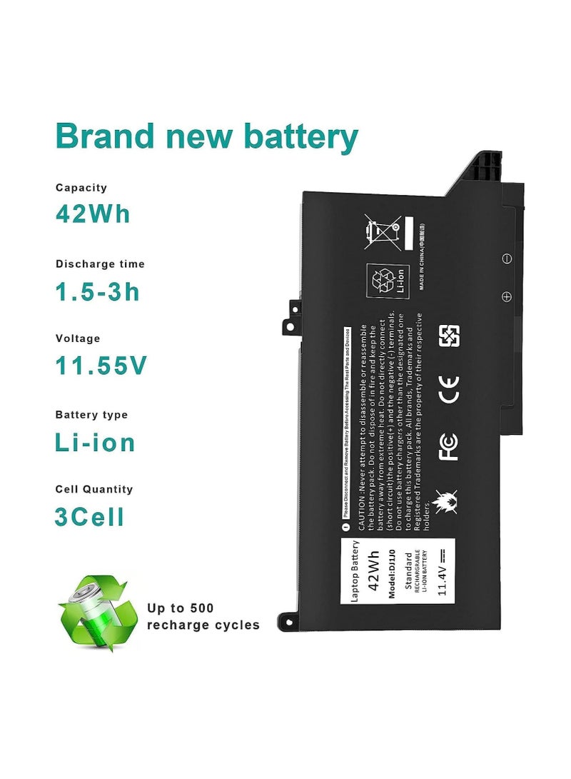 Terabyte Compatible New Replacement F3YGT Battery for //D.ell Latitude 12 7000 7280 7290/13 7000 7380 7390 P29S002/14 7000 7480 7490 P28S P28S001 P73G P73G002 Series DM3WC 0DM3WC DM6WC - Image 4