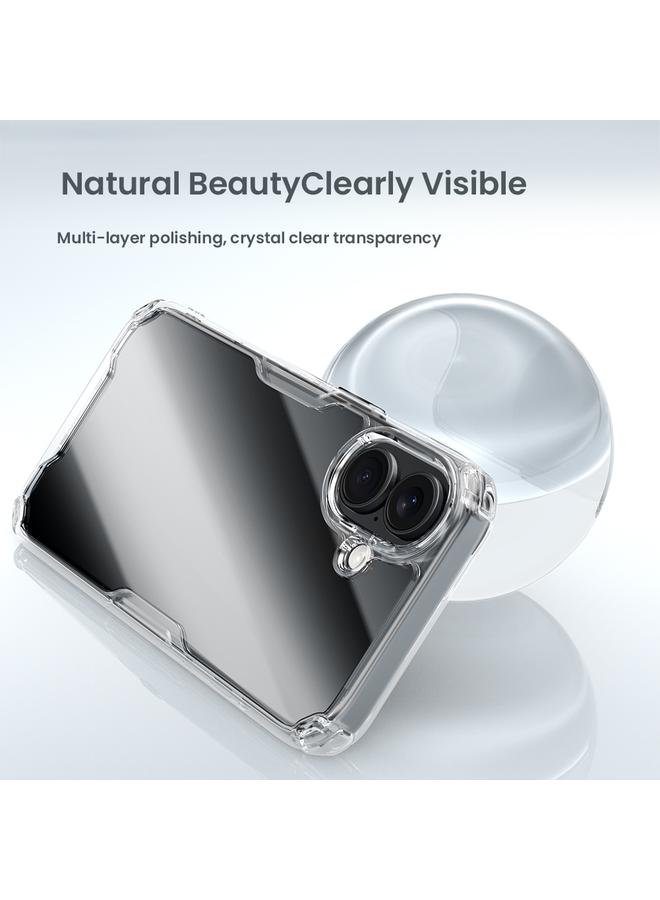 نيلكين جراب لهاتف iPhone 16 Plus فائق الوضوح مصنوع من مادة البولي كربونات + مادة TPU - Image 5