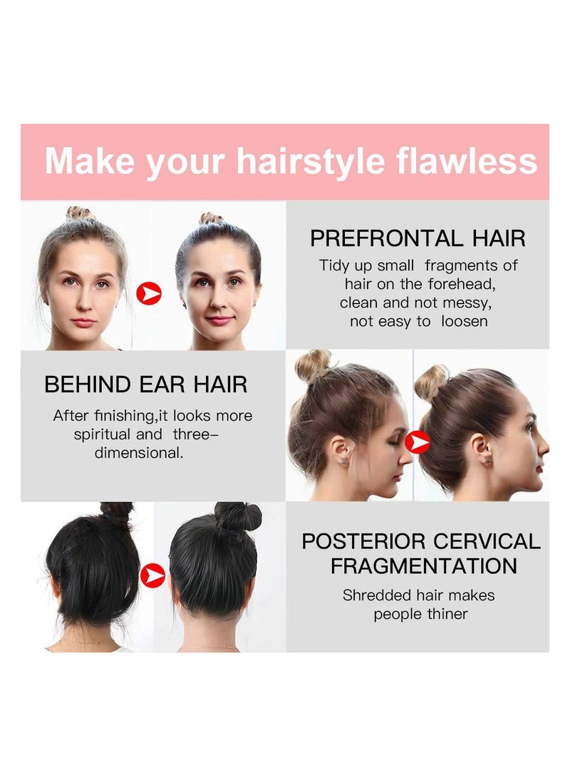 SOLARAE Hair Finishing Stick, Broken Hair Finishing Cream Hair Styling Wax Stick, Hair Mascara Styling Gel Refreshing Not Greasy Fixing Bangs Stereotypes Cream for Girls Women, 15ML (2PCS) - Image 2