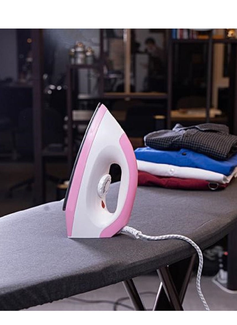 REFURA - 1200W Dry Iron for Perfectly Crisp Ironed Clothes | Non-Stick Coating Plate & Adjustable Thermostat Control | Indicator Light with ABS Material RE-125 - Image 1