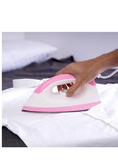 REFURA 1200W Dry Iron for Perfectly Crisp Ironed Clothes | Non-Stick Coating Plate & Adjustable Thermostat Control | Indicator Light with ABS Material RE-125  - Image 4