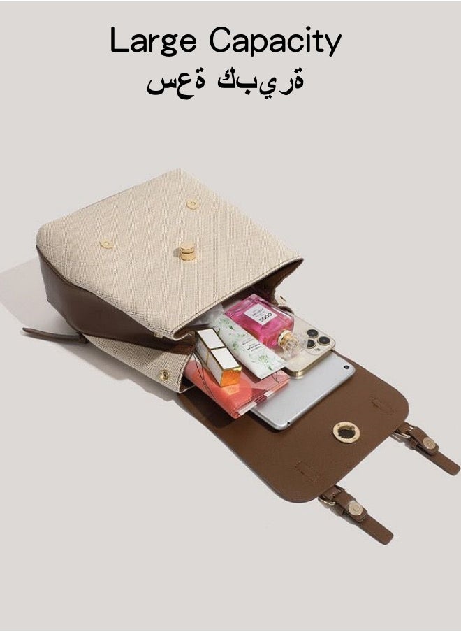 شبيلي حقيبة ظهر من الجلد الصناعي للبنات، حقيبة مدرسية نسائية كبيرة السعة، حقيبة جامعية، حقيبة سياحية، حقيبة ظهر، حقيبة كتف للتنقل اليومي، حقيبة مكتب، حقيبة يد، حقائب حمل للطلاب والسيدات والمراهقين  - Image 2