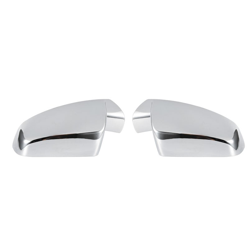 2pcs Electroplate Side Rearview Mirror Half Cover Trim Fits for Equinox Terrain 10-14 - Image 1
