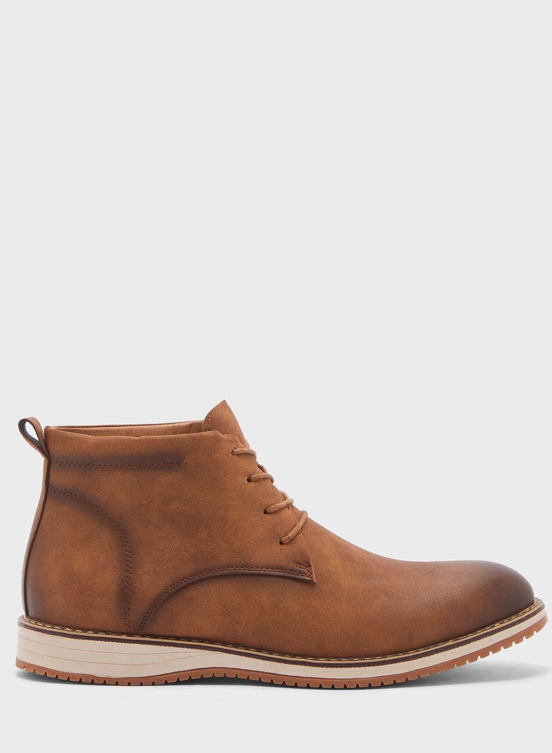 Robert Wood Casual Chukka Boots - Image 1