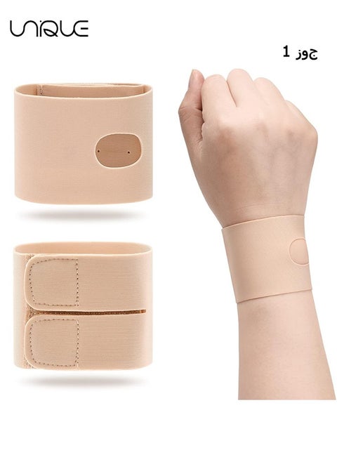 2 Pack Wrist Brace for Carpal Tunnel, Ultra Slim Wrist Compression Strap Wrist Support for Pain Relief, Comfortable and Adjustable Wrist Brace for Daily Wear