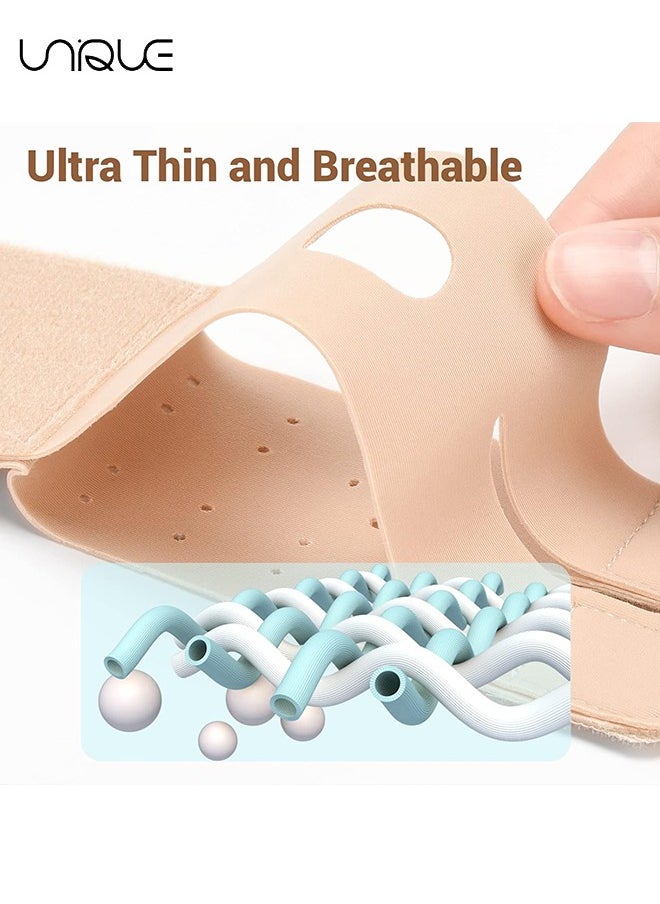 Unique - 2 Pack Wrist Brace for Carpal Tunnel, Ultra Slim Wrist Compression Strap Wrist Support for Pain Relief, Comfortable and Adjustable Wrist Brace for Daily Wear - Image 1