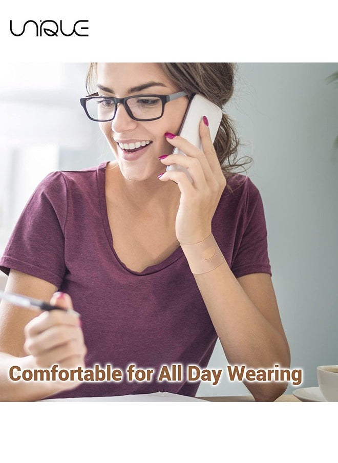 Unique - 2 Pack Wrist Brace for Carpal Tunnel, Ultra Slim Wrist Compression Strap Wrist Support for Pain Relief, Comfortable and Adjustable Wrist Brace for Daily Wear - Image 1