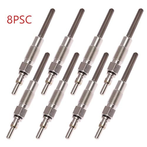 Unifizz Car Heater Glow Plugs Diesel Heater Replacement for Ford 1988-1994 IDI (Indirect injection) 7.3 7.3L F350 F250 E250 E350 (Set of 8) F2TZ12A342A Replacement for Motorcraft ZD9 - Image 3