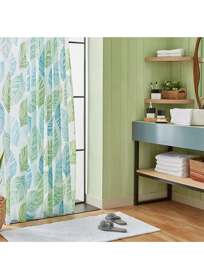 Home Box Urban Peva Shower Curtain with 16 Hooks 240 x 180 cm