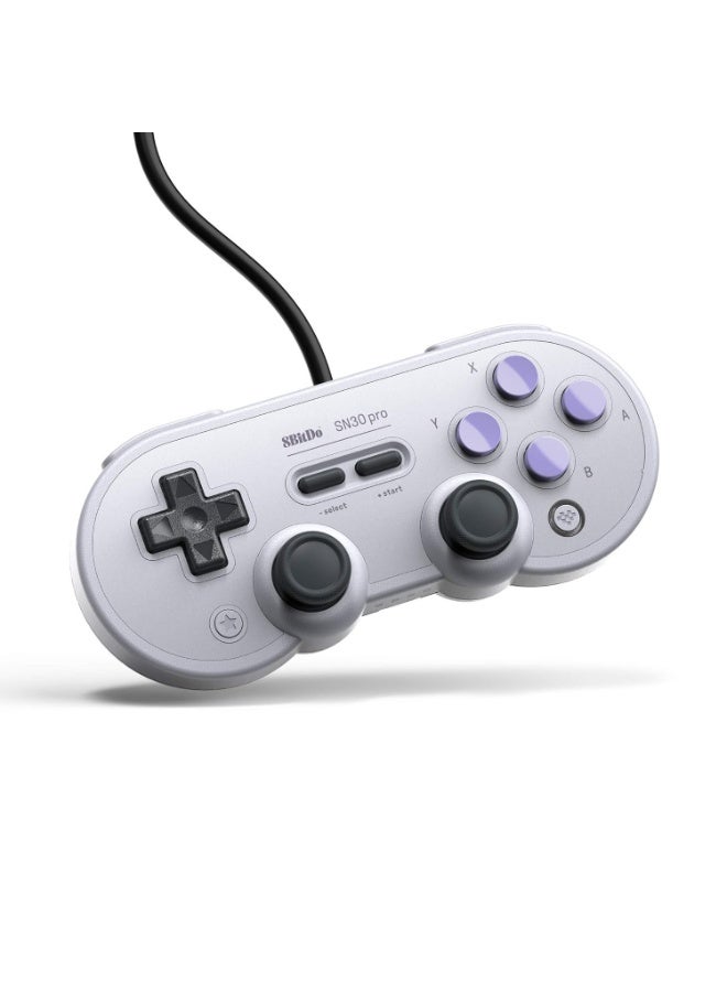 8بت دو وحدة تحكم الألعاب 8Bitdo Sn30 Pro USB لنظام التشغيل Windows و Raspberry Pi (إصدار Sn) - كمبيوتر شخصي - Image 1