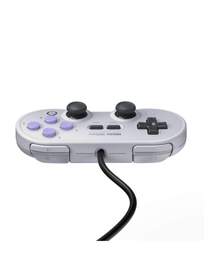 8بت دو وحدة تحكم الألعاب 8Bitdo Sn30 Pro USB لنظام التشغيل Windows و Raspberry Pi (إصدار Sn) - كمبيوتر شخصي - Image 2