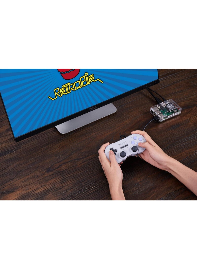 8بت دو وحدة تحكم الألعاب 8Bitdo Sn30 Pro USB لنظام التشغيل Windows و Raspberry Pi (إصدار Sn) - كمبيوتر شخصي - Image 4