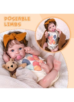 Aori Lifelike Reborn Baby Dolls - Realistic Baby Dolll 20 Inch Real Life Girl Newborn Doll, Coming With Gift Box Set For Kids 3+  - Image 4