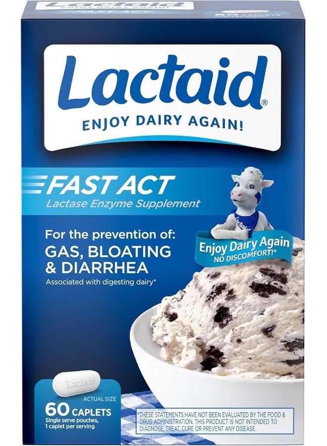 Lactaid Fast Act Lactose Intolerance Relief Caplets - Image 4