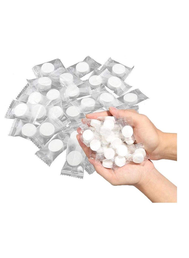 Myonly 100-Piece Disposable Portable Compressed Face Towel White 50g - Image 4