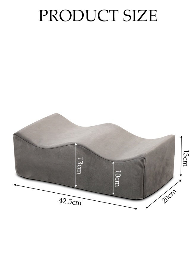 DUNISO Memory Foam Breathable Slow Rebound Seat Cushion Office Chair Leg Pillow, Multi-Function Decompression Leg Lift Pillow, Leg and Knee Foam Support, Relieve Sciatica, Back, Knee, Joint and Pregnancy Pain  - Image 2