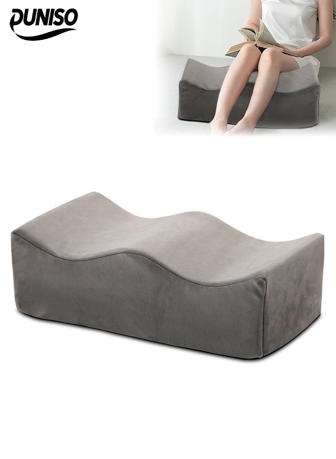 DUNISO Memory Foam Breathable Slow Rebound Seat Cushion Office Chair Leg Pillow, Multi-Function Decompression Leg Lift Pillow, Leg and Knee Foam Support, Relieve Sciatica, Back, Knee, Joint and Pregnancy Pain  - Image 1