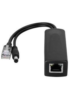 Generic 48V to 12V Active POE Splitter Adapter, Connectors Adapter Cable Splitter Injector AP Power Supply Isolated Type With DC 12V Output  - Image 1
