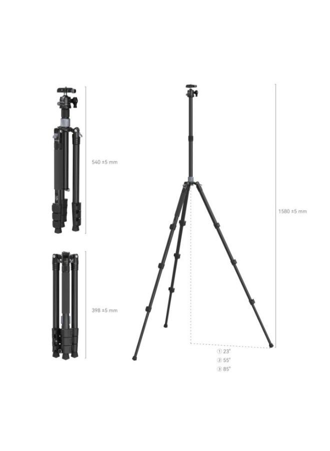 SmallRig Carbon Fiber Tripod with Center Column AP-20 - Image 2