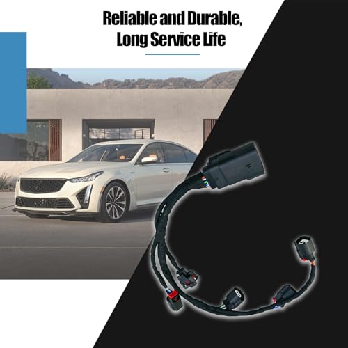 KMBNTU 12710481 Fuel Injector Right Rail Harness Fit for Cadillac Escalade for Chevy Express Tahoe Silverado for GMC Sierra Yukon Savana Replace HAR001R - Image 5