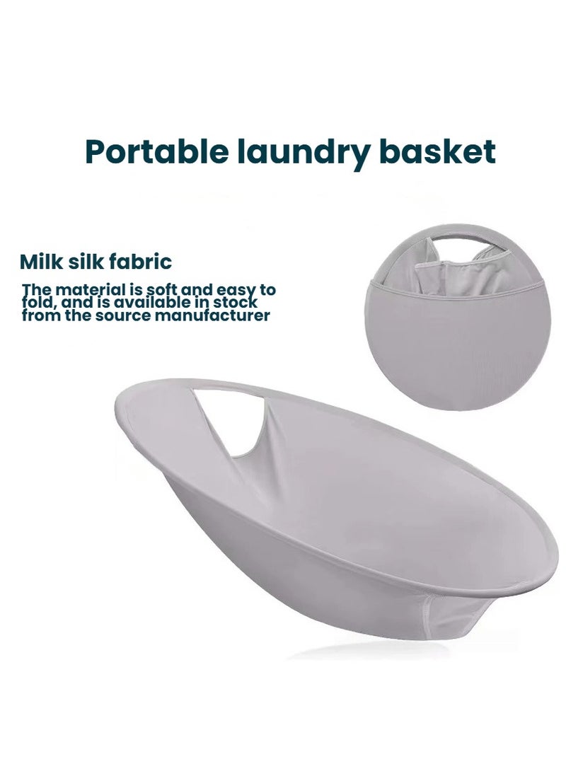 general Foldable storage basket portable storage Laundry Hamper basket pop-up laundry laundry basket - Image 1