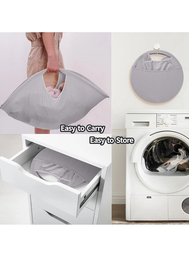 general Foldable storage basket portable storage Laundry Hamper basket pop-up laundry laundry basket - Image 3