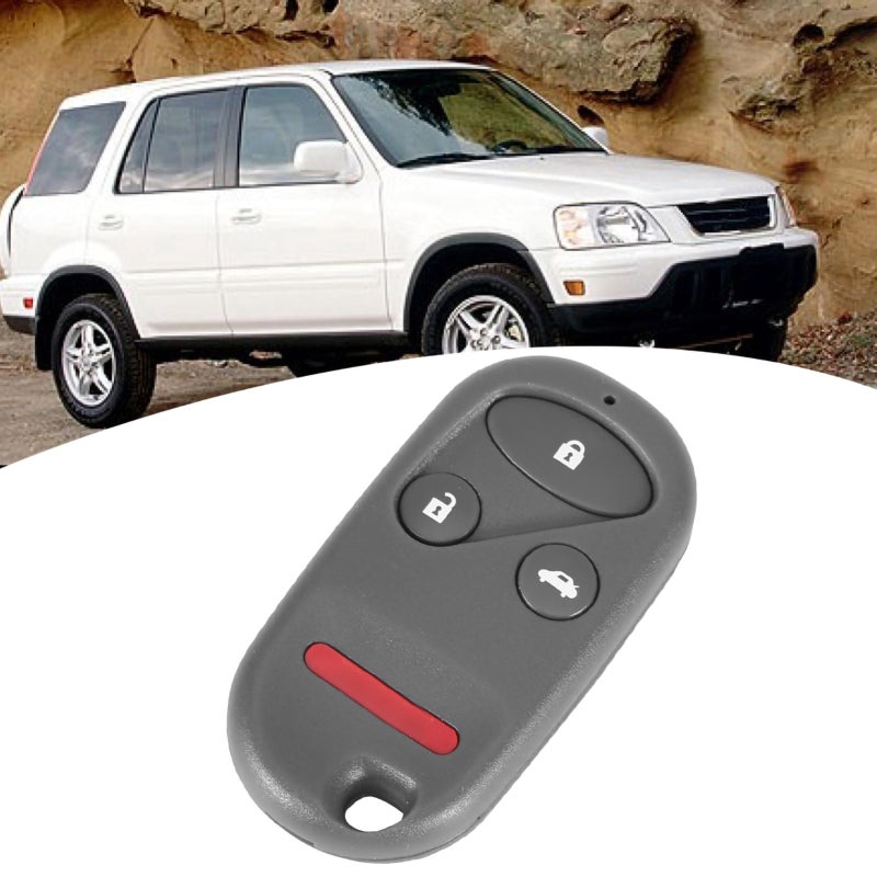 Replacement Car Key: 3 Button 434Mhz ABS Material - Durable Anti-Scratching Compact Smart Key for CR-V 1997-2001 - Image 4
