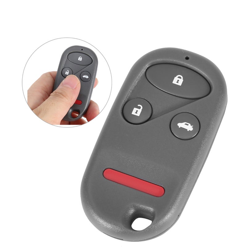 Replacement Car Key: 3 Button 434Mhz ABS Material - Durable Anti-Scratching Compact Smart Key for CR-V 1997-2001 - Image 3