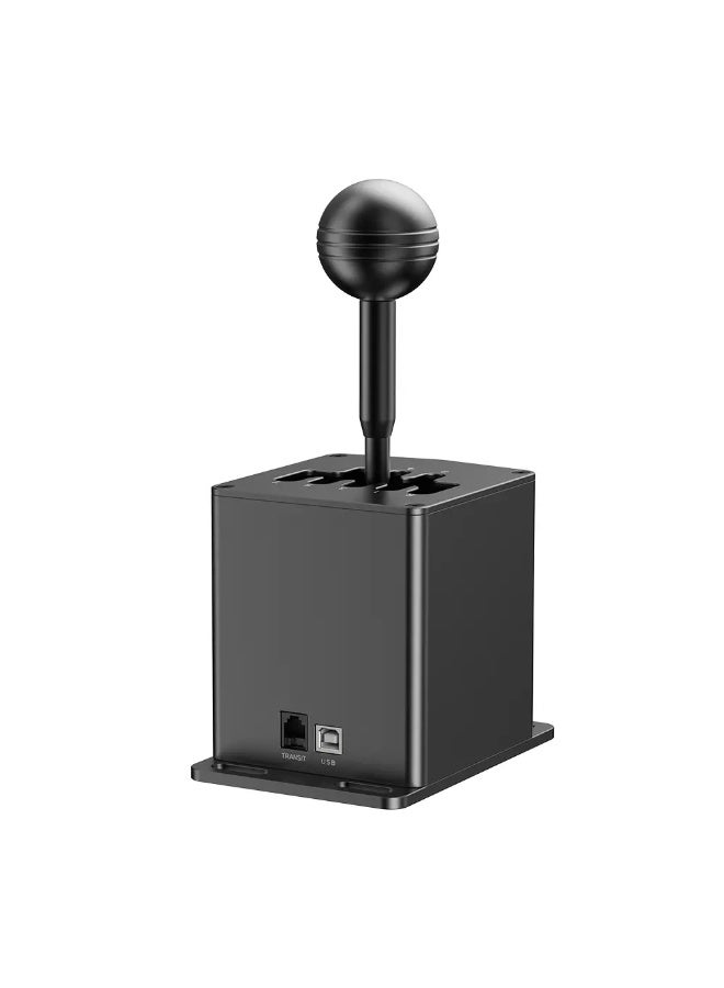 موزة عصا قير السرعات MOZA HGP للسباقات (7 + R) للكمبيوتر، بنمط H مع قفل للغيار السابع والعكسي، اتصال USB، سهلة التركيب - Image 2