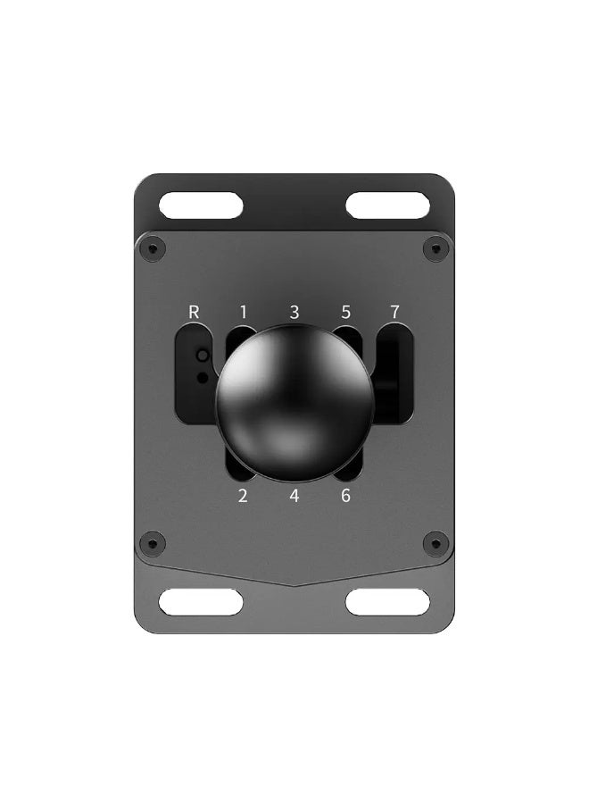 موزة عصا قير السرعات MOZA HGP للسباقات (7 + R) للكمبيوتر، بنمط H مع قفل للغيار السابع والعكسي، اتصال USB، سهلة التركيب - Image 5