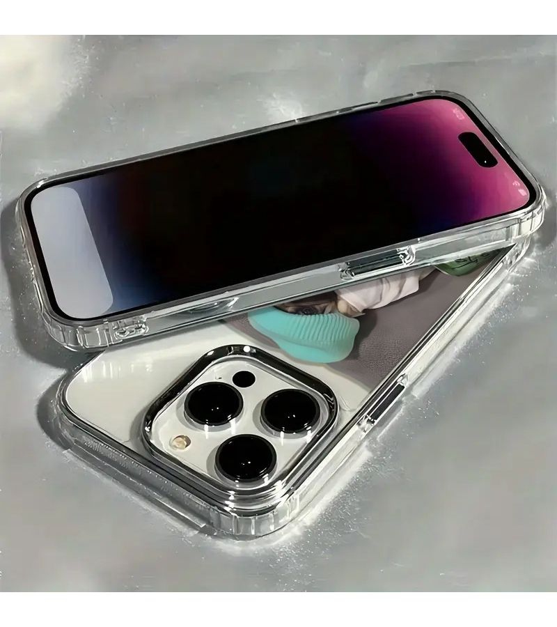 Transparent Funny Cute Dog Photo Phone Case For iPhone 17 Air - Image 5