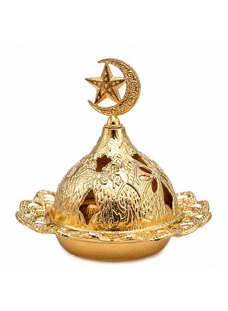 Add a touch of luxury to your home with this charming small oriental incense burner. - Image 3