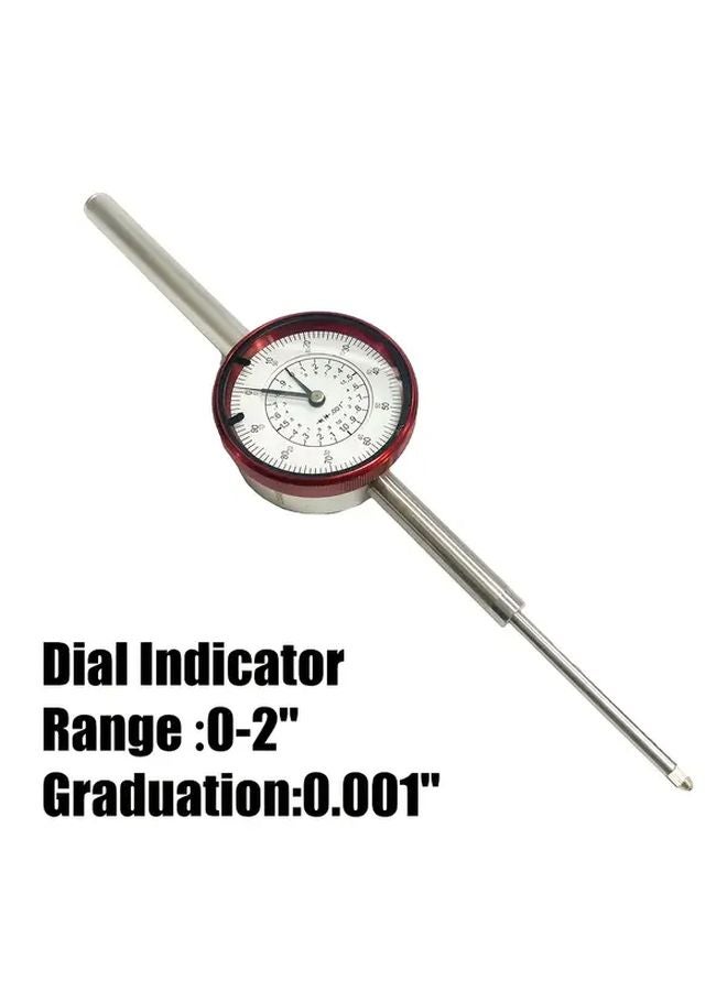 Professional Dial Indicator 0 2 Inch Range 0 001 Graduations Carbide Anvil Ball - Image 2