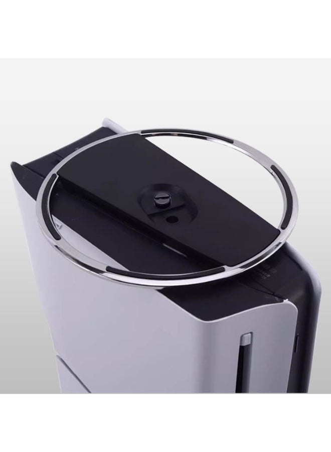 حامل عمودي لجهاز PS5 - قاعدة فضية متوافقة مع إصدارات PS5 القياسي والرفيع، تركيب ثابت وسهل - Image 2