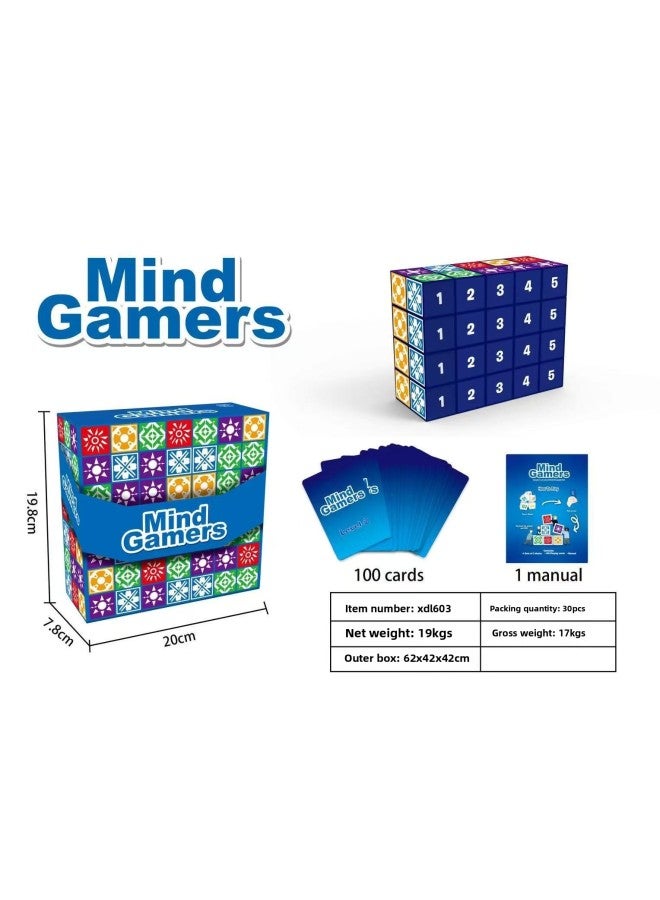 لعبة UZZLE PUZZLE التفاعل بين الوالدين والطفل، لوحة التفكير المنطقية في الفضاء، ألعاب انفجارات - اللون: الإصدار 3.0 Mind Gamers - Image 1